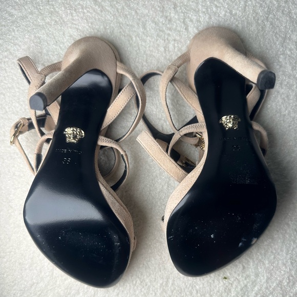 Authentic Versace Medusa Gladiator Stiletto Heels Tribute Icon - Picture 2 of 6